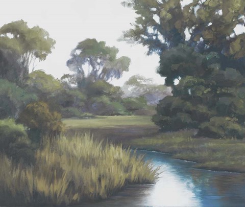 Framed Shades Of Afternoon Print