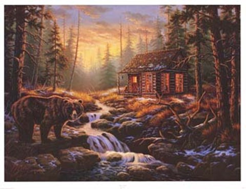 Framed Bear Creek Print