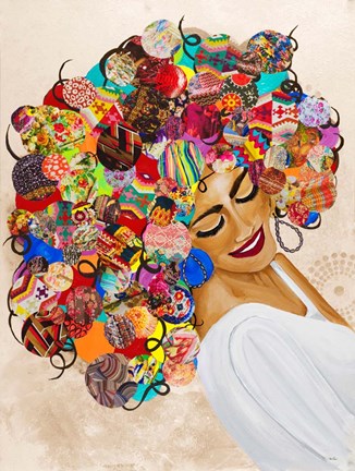 Framed Radiant Queen Print