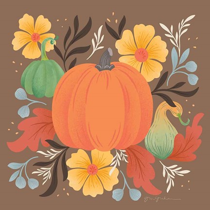 Framed Autumn Fresh II Print