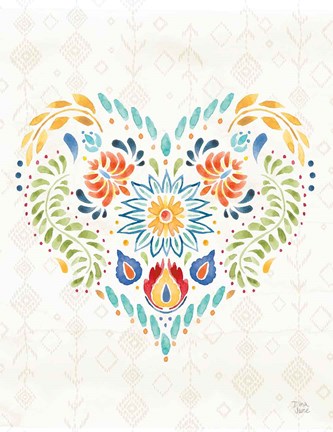 Framed Sweet and Spicy XIV Vertical Print