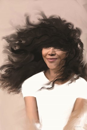 Framed It&#39;s a Little Windy Print