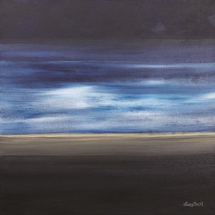 Framed Moon Glow on the Water Print