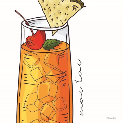 Framed Mai Tai Print