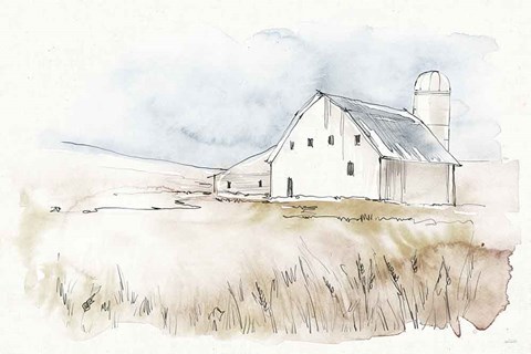 Framed Fresh Farmhouse IX Print