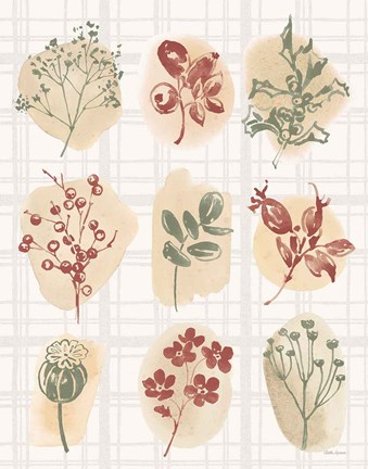 Framed Warm Festive Season VII Print