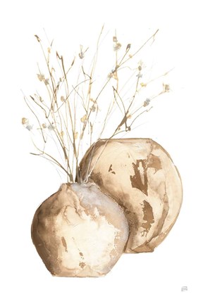 Framed Vase Branch Print