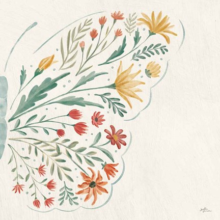 Framed Wildflower Vibes VII No Words Print