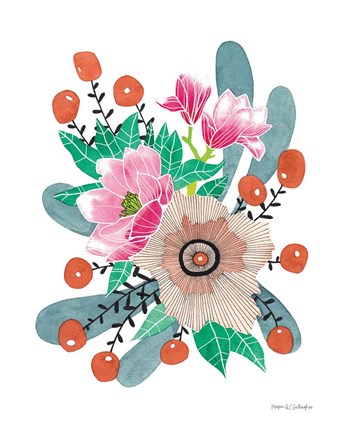 Framed Stained Glass Print