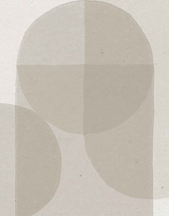 Framed Soft Rain II Print