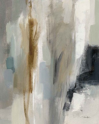 Framed Ethereal Sandy Beach II Print