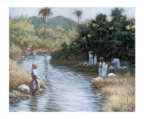 Framed Wash Day Print