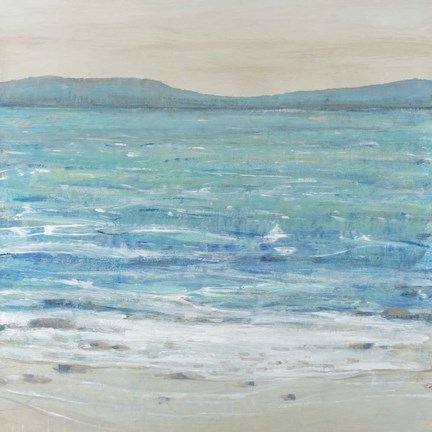 Framed Reef Edge I Print