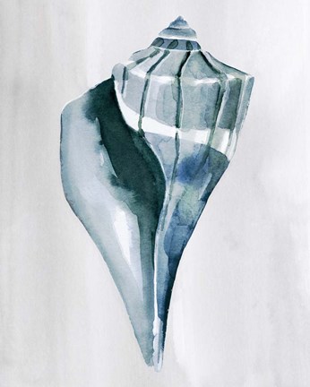 Framed Soft Ocean Gems II Print