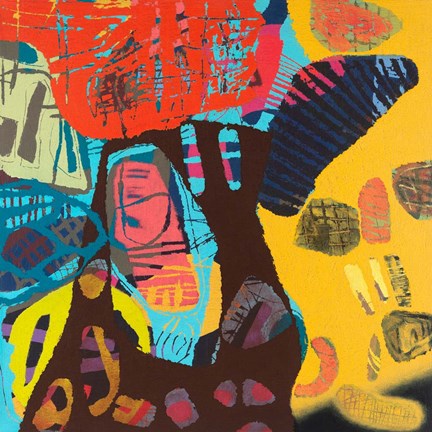 Framed Conversations In The Abstract No. 113 Print