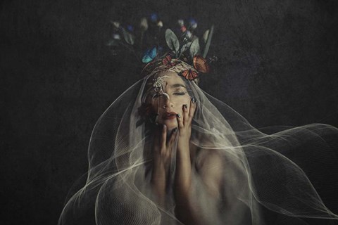 Framed Fake Bride Print