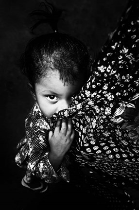 Framed Just a look Print