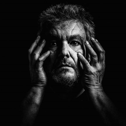 Framed Fear and Grief Eat Life Print