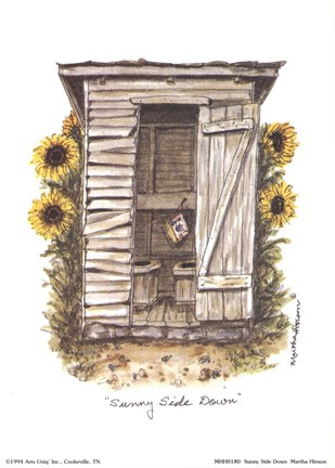 Framed Sunny Side Down Print