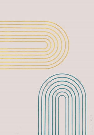 Framed Archs in Spring Print