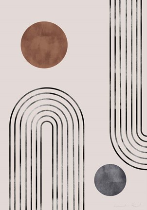 Framed Archs and Buds Print