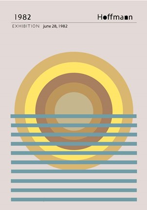 Framed 1982 Hoffman Print