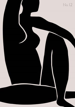 Framed Figure No 12 Print