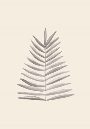 Framed Palm Leaf Ink Print