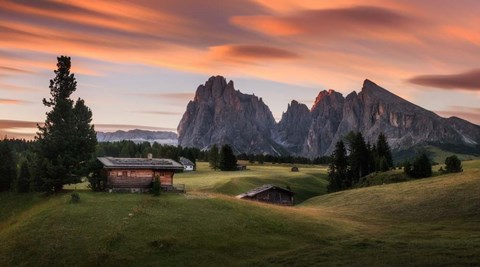 Framed Summer Morning Print