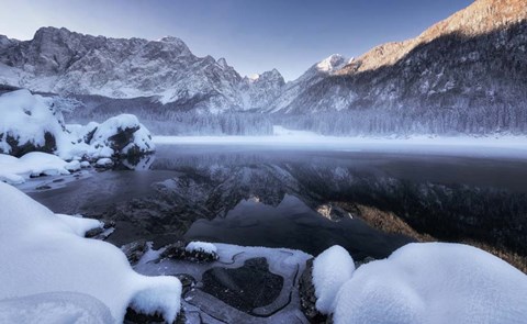 Framed Winter Morning Print