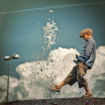 Framed Rainbows End Print