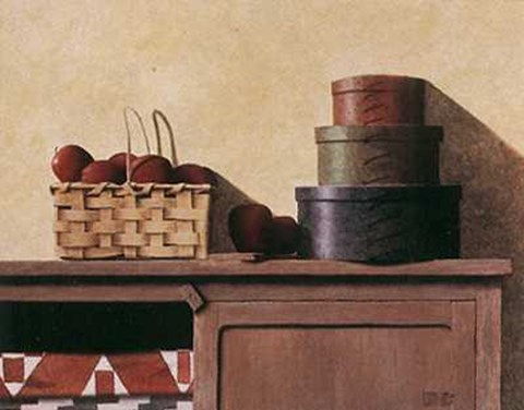 Framed Pie Safe Print