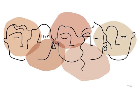 Framed Dreamers I Print