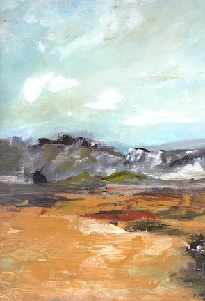 Framed Trails to the Hillside I Print