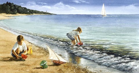 Framed Time to Play Print