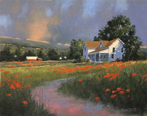 Framed After the Rain Print