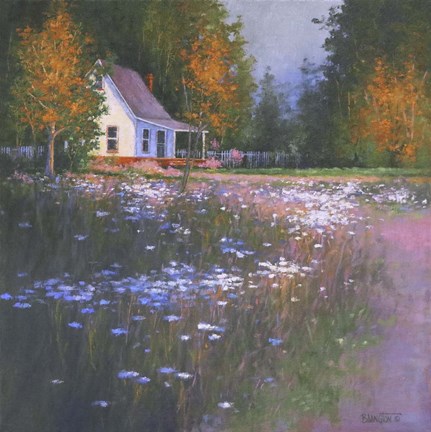 Framed Autumn Sun Print