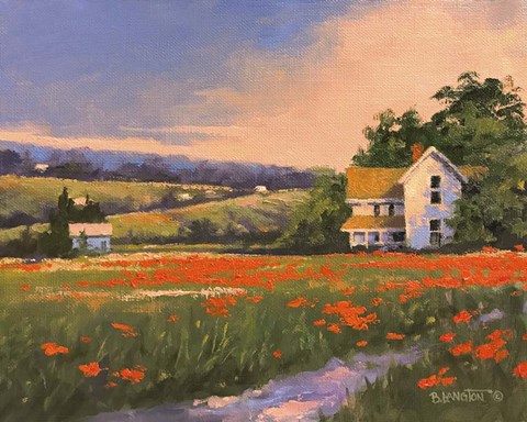 Framed Finding My Way Home Print