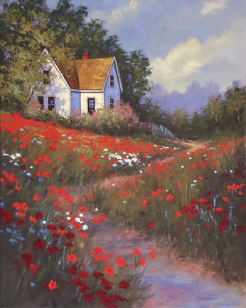 Framed Home Again Print