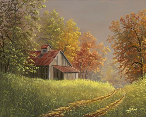 Framed Autumn Hues Print