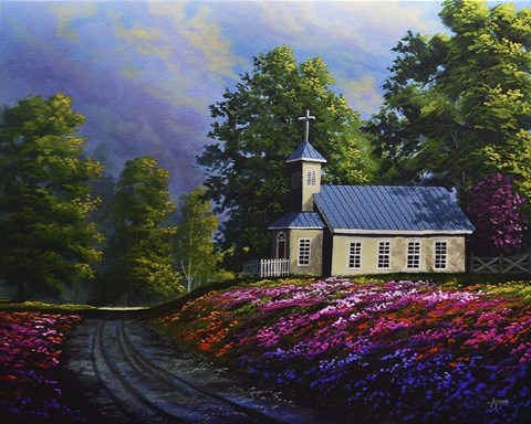 Framed Glorious Springtime Print