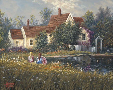 Framed Reflections Print