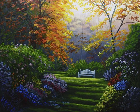 Framed Restful Place Print