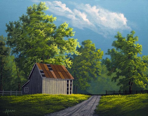 Framed Summer Day Print