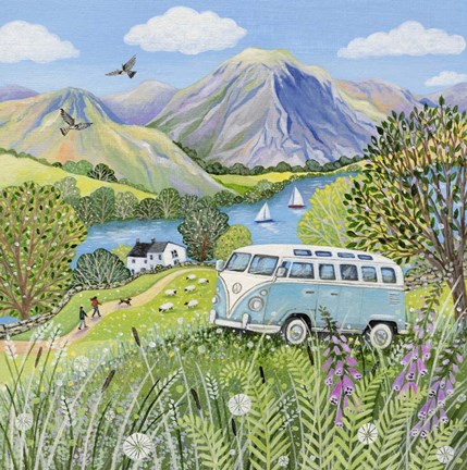 Framed Camper Van Print