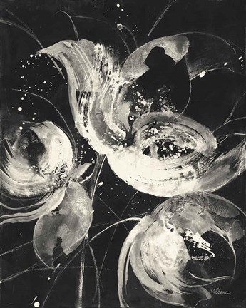 Framed Bold II Dark Vertical Print