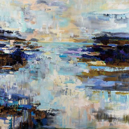 Framed Abstract Morning Print