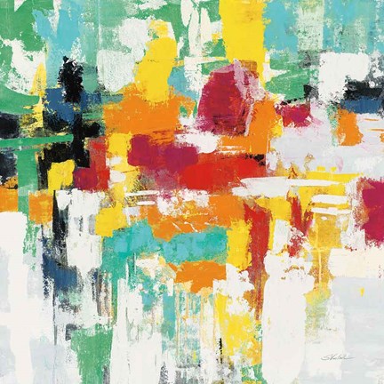 Framed Summer Silk Road Warm Print