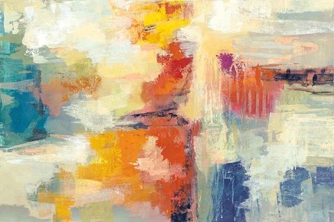 Framed Bright Coral Reef Print