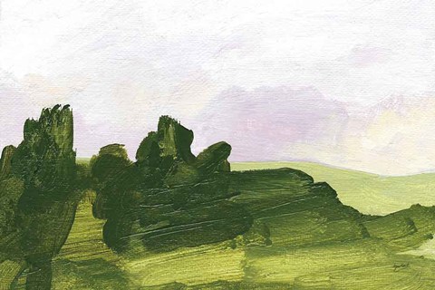 Framed Forest Lane Print